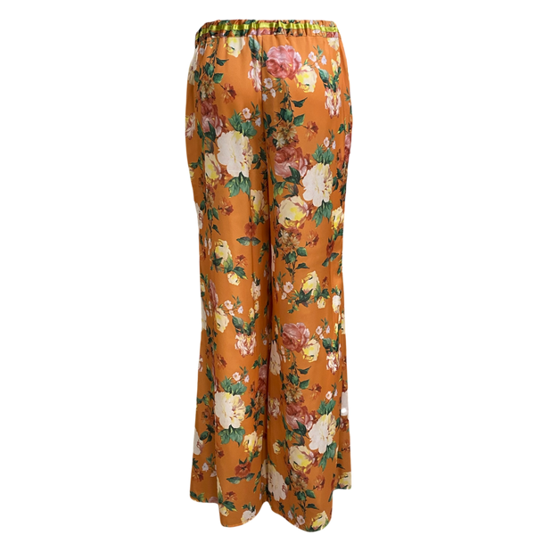 Pantalone satin fantasia