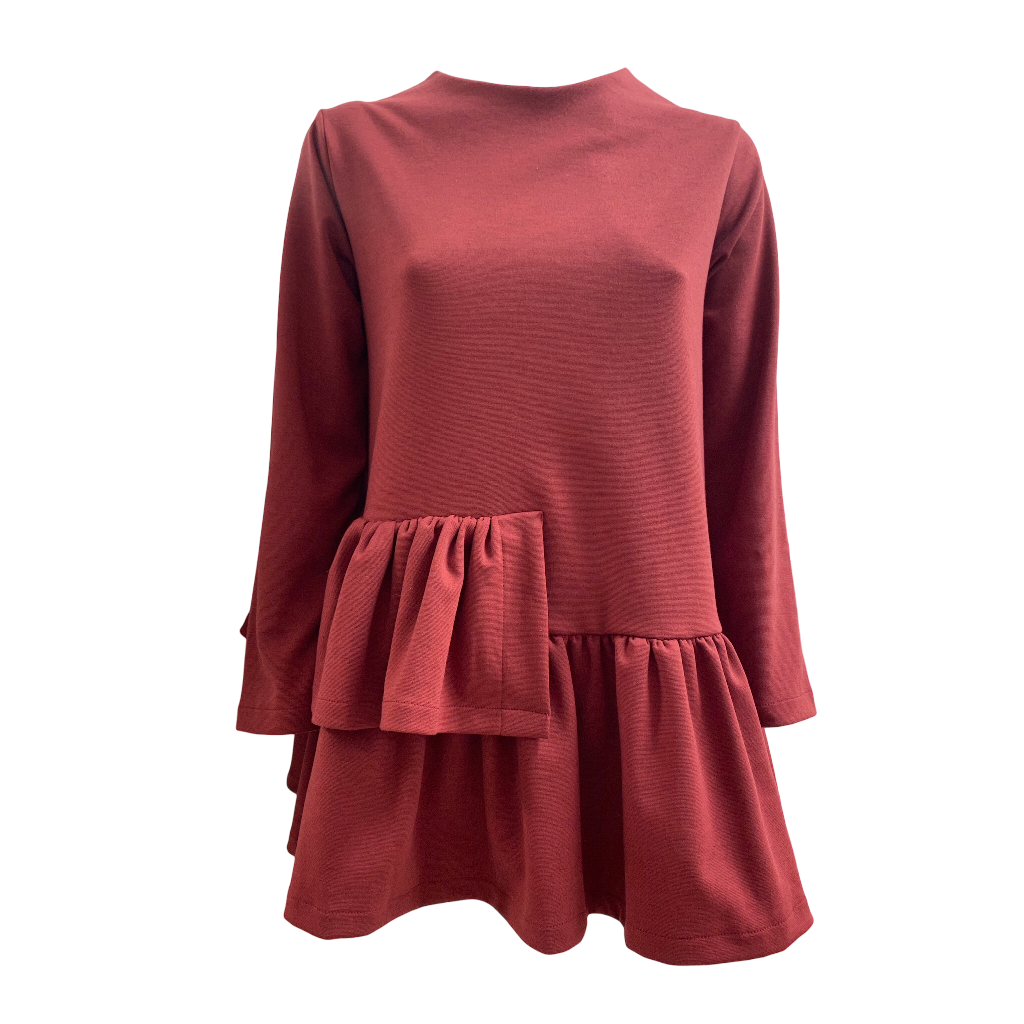 Blusa con balza