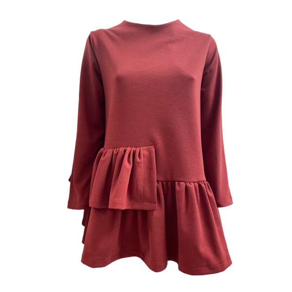 Blusa con balza