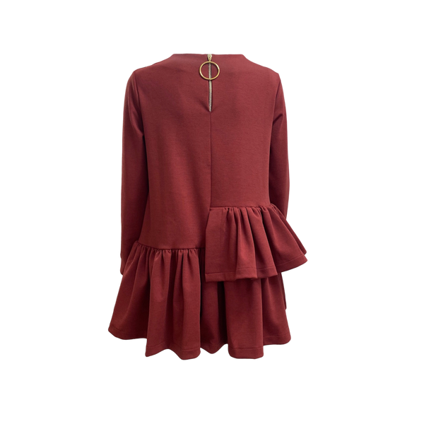 Blusa con balza