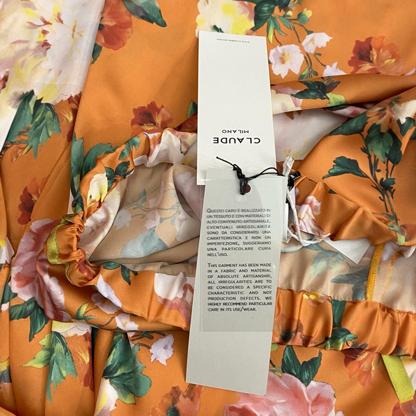 Pantalone satin fantasia
