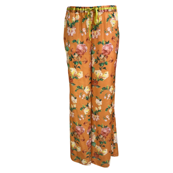 Pantalone satin fantasia