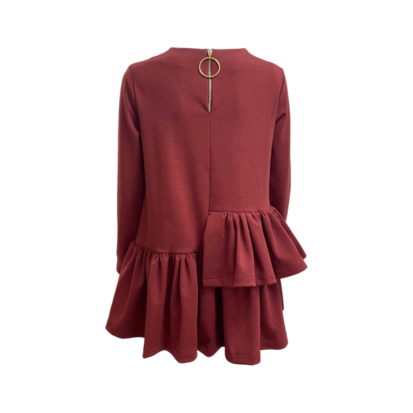 Blusa con balza