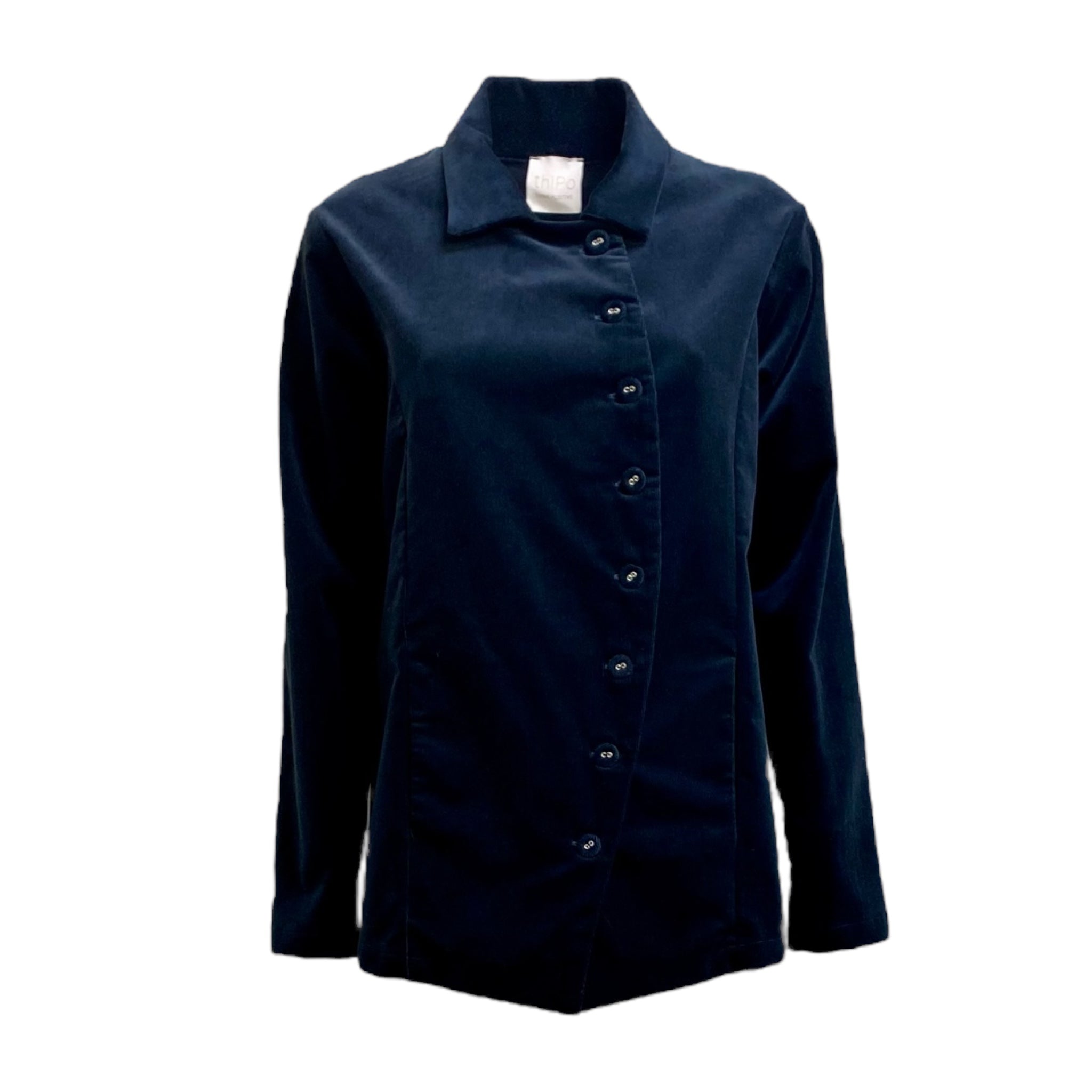 Giacca velluto blu