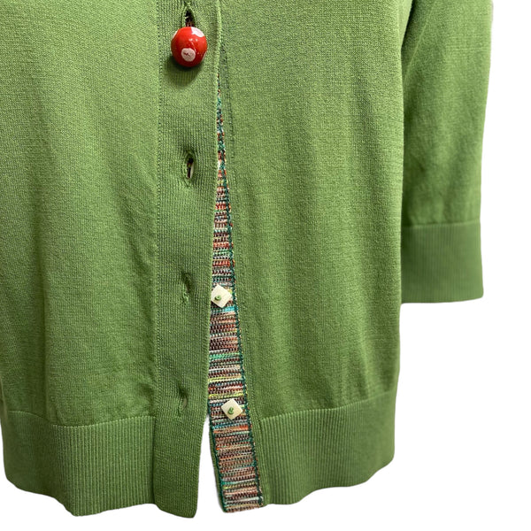Cardigan verde