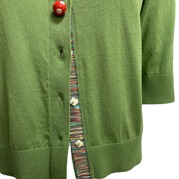 Cardigan verde