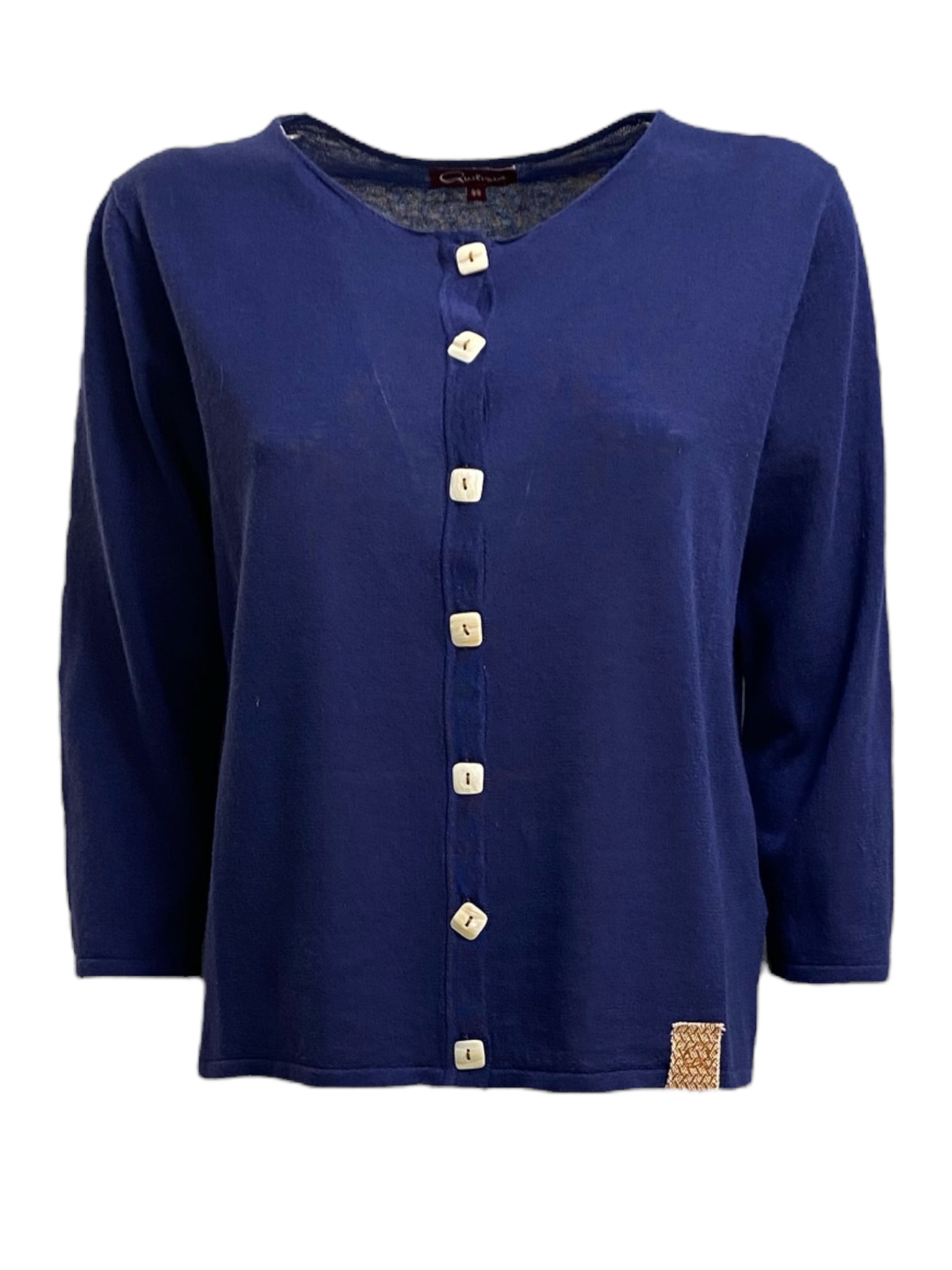 Cardigan lino e cotone