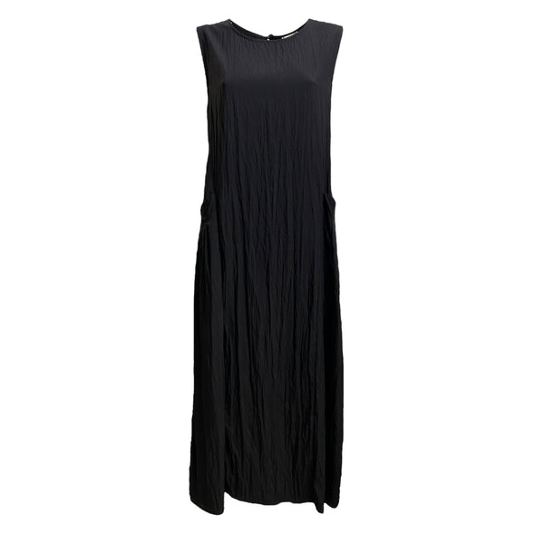 Abito stropicciato nero