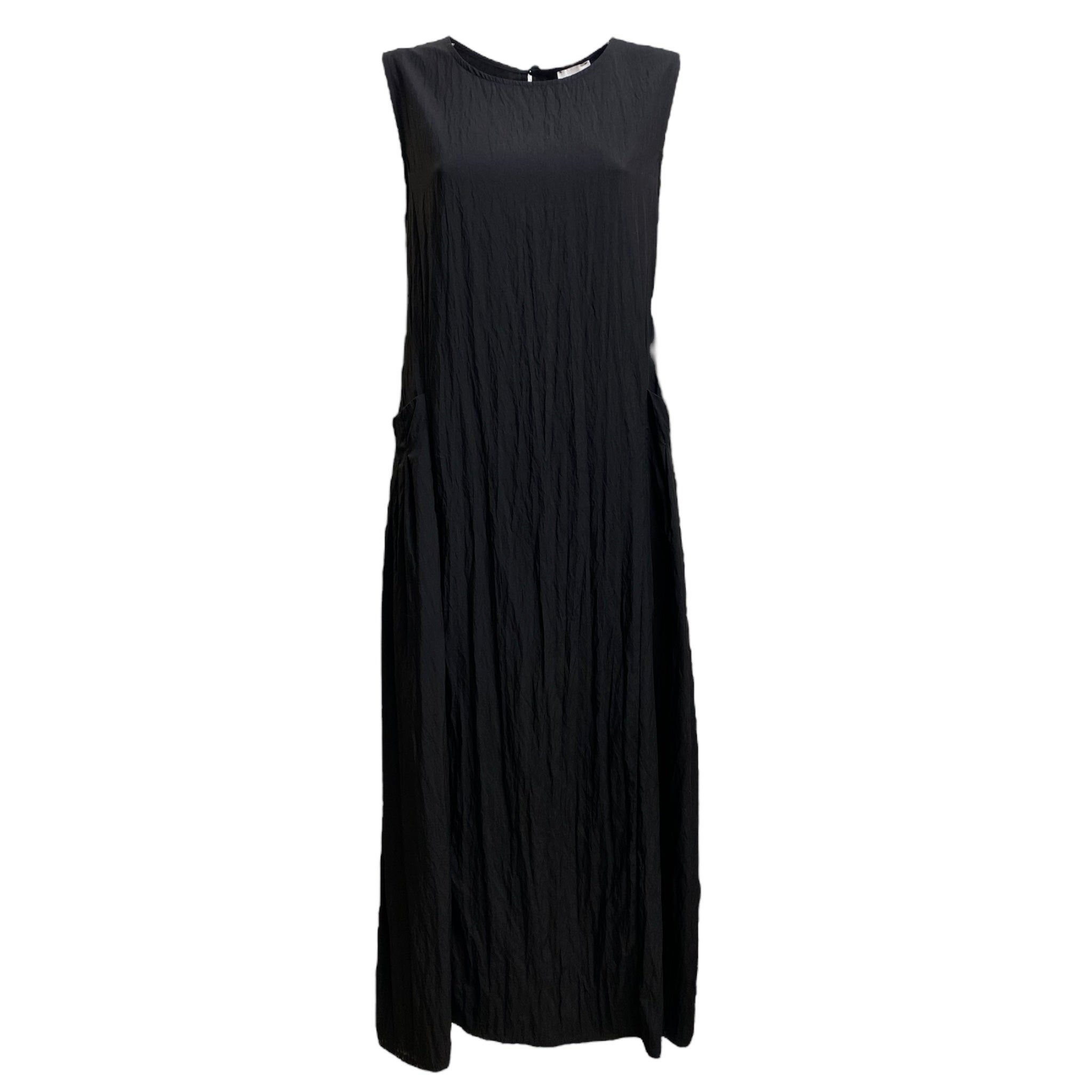 Abito stropicciato nero