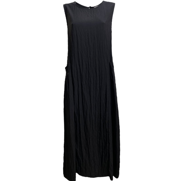 Abito stropicciato nero