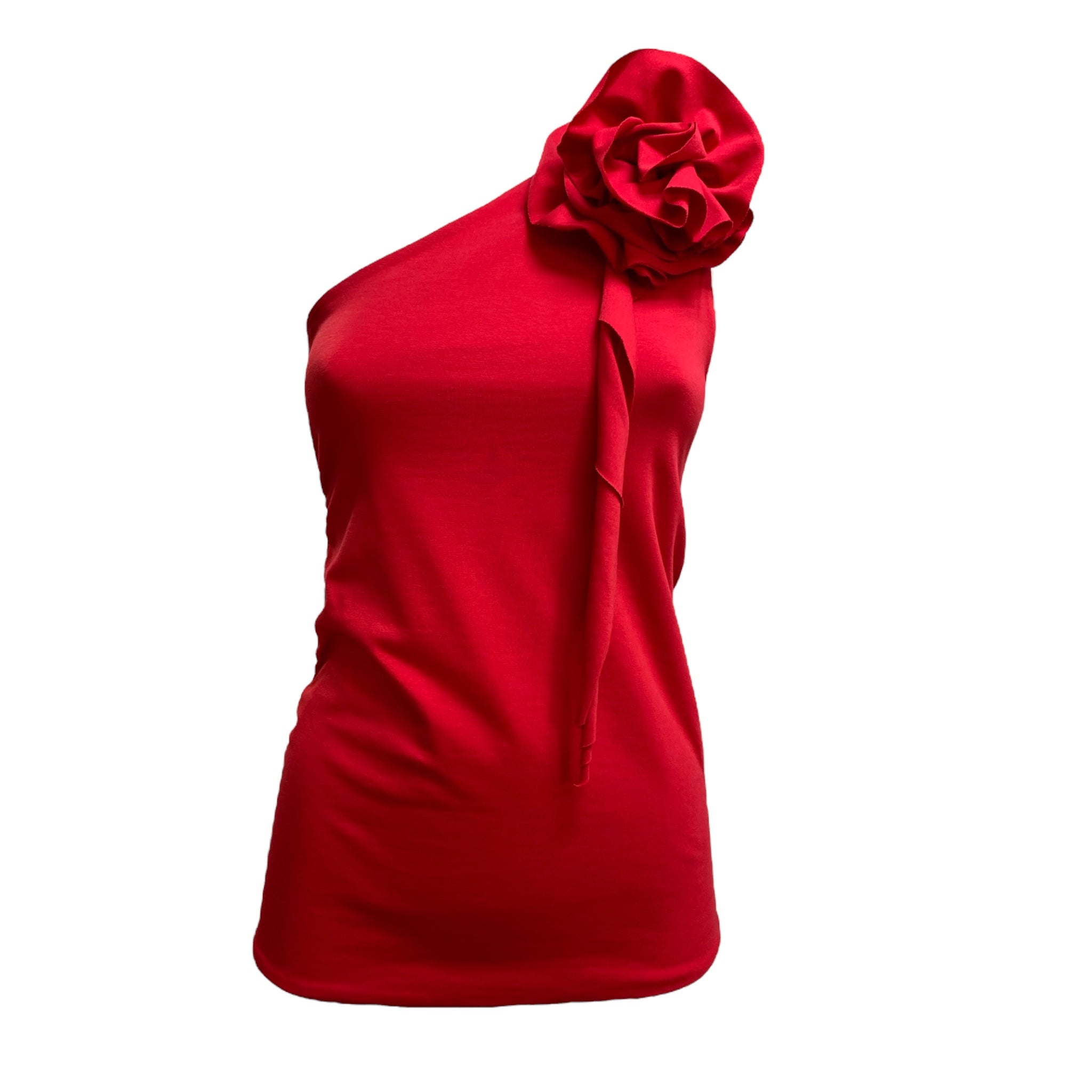 Monospalla con spilla fiore