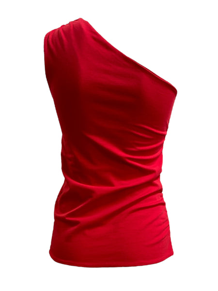 Monospalla con spilla fiore