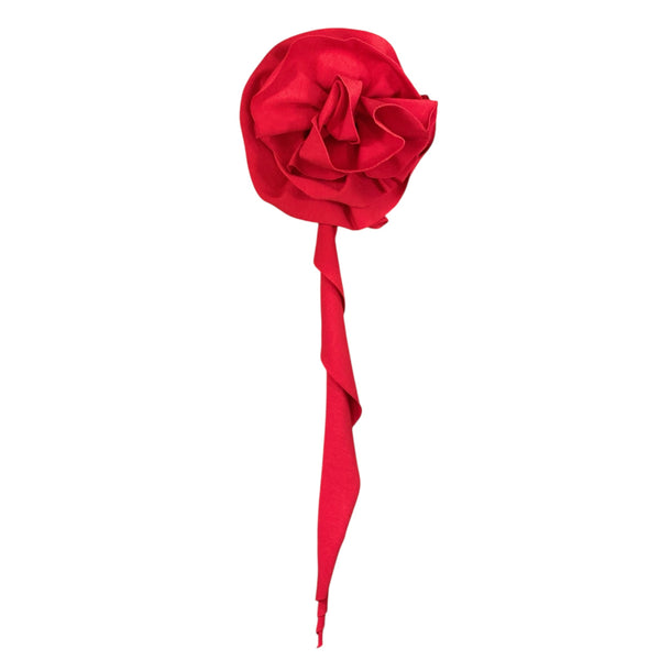 Monospalla con spilla fiore