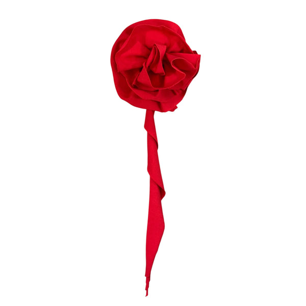 Monospalla con spilla fiore