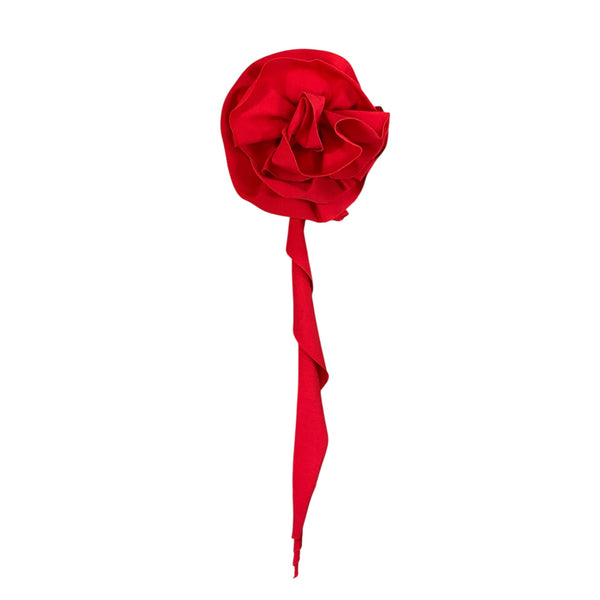 Monospalla con spilla fiore